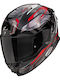 Scorpion EXO-GT SP Black/Green/Red Κράνος Μηχανής Full Face ECE 22.06 με Sunvisor
