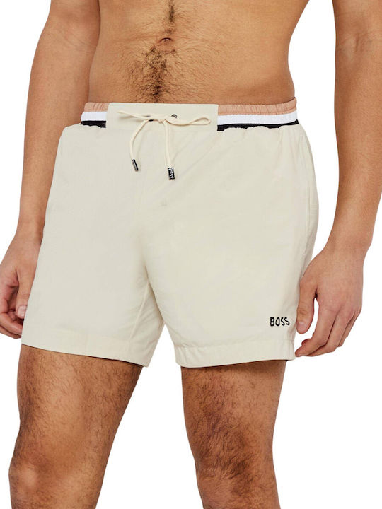 Boss Atoll Men's Swim Shorts Beige