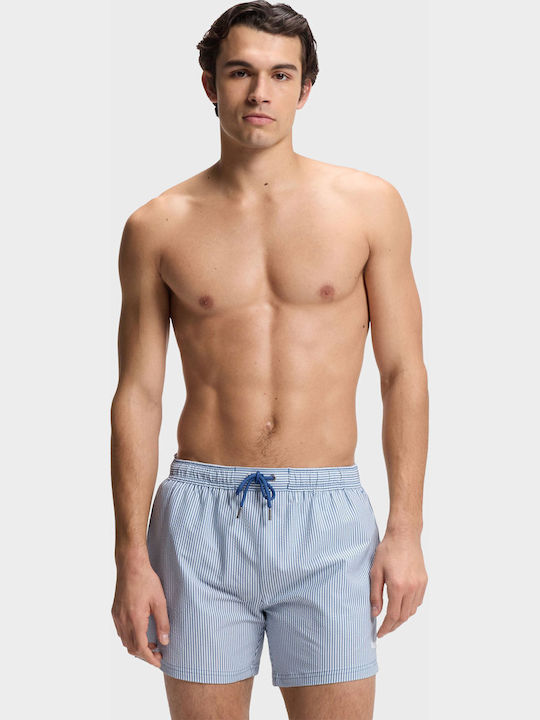 Men's Swimwear Shorts Blue Striped