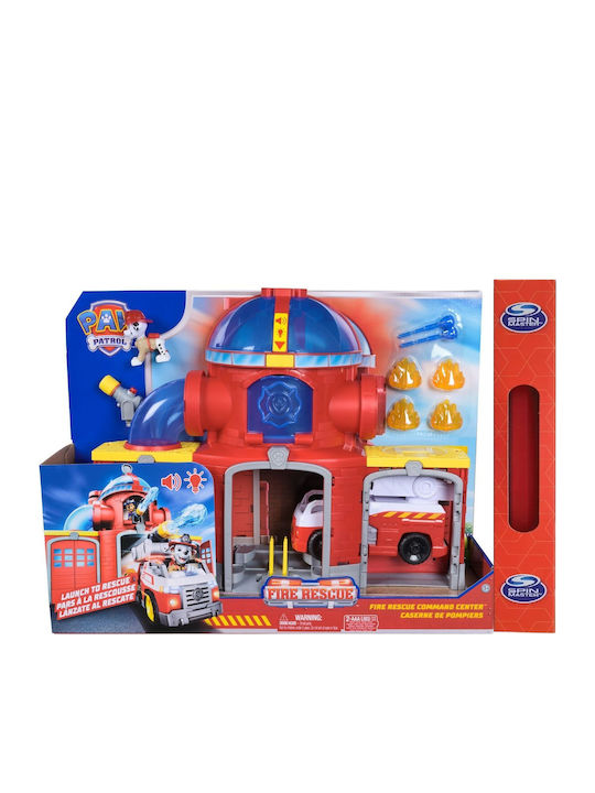 Paw Patrol Fire Rescue Command Center Playset Spin Master