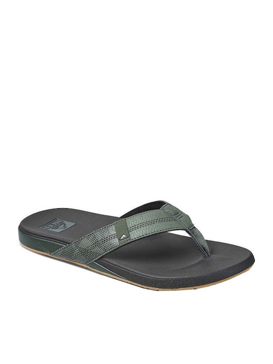 Ανδρικά Flip Flops Ανατομικά Χακί