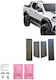 Carner 4x4 Car Door Blisters for Mercedes-Benz X-Class 2017 4 Pieces