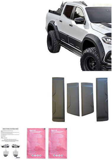 Carner 4x4 Car Door Blisters for Mercedes-Benz X-Class 2017 4 Pieces