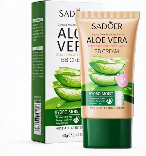 Sadoer BB Cremă Hidratantă de Față cu Aloe Vera 40gr
