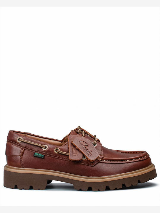 Boat Ανδρικά Loafers σε Καφέ Χρώμα