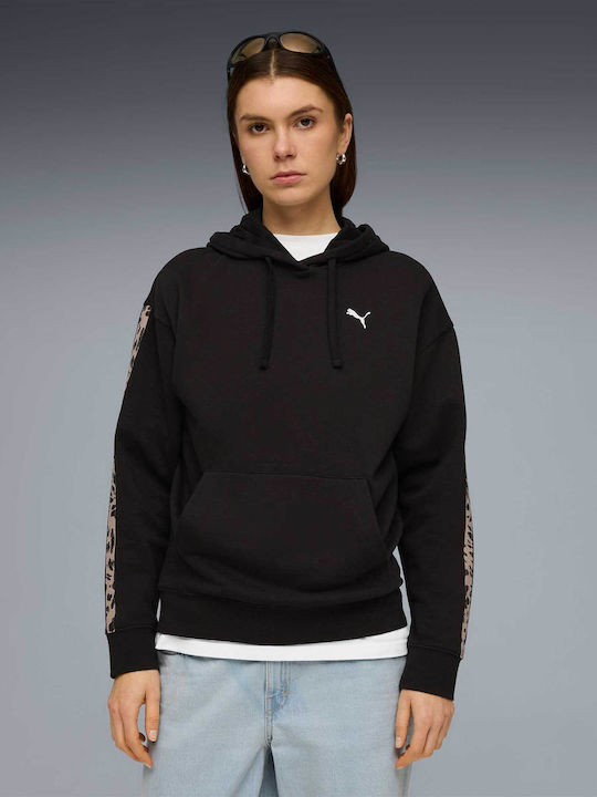 PUMA Women's Sweatshirt with Hood Puma Black