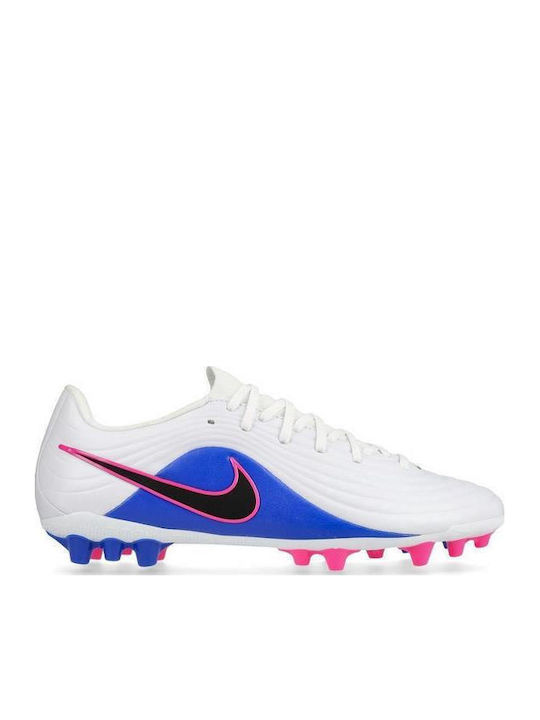 Nike Tiempo Football Shoes with Cleats AG White