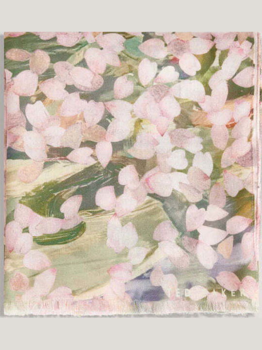 Ted Baker Γυναικείο Φουλάρι Ροζ