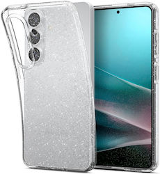 Spigen Liquid Crystal Glitter Заден Калъф Силикон Прозрачен (Galaxy S26+)
