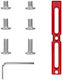 Bottle Cage Hole Adjuster Road Bike Enlee Style Short Red