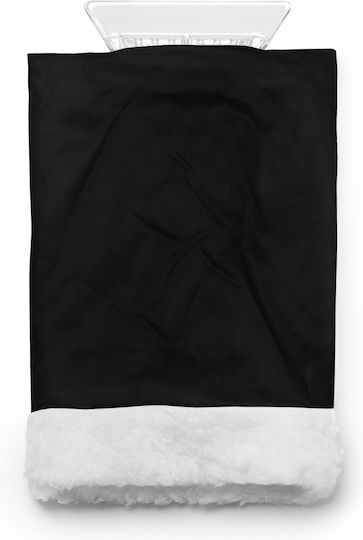 NISEK Car Ice Scraper With Glove in Black Colour