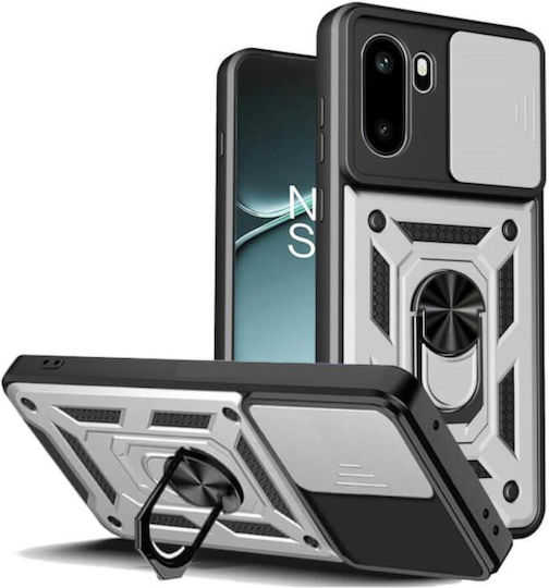 Bodycell Rückseitencover Metallisch Silber (OnePlus 15R)