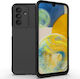 Ancus Back Cover Σιλικόνης Μαύρο (Galaxy A56)