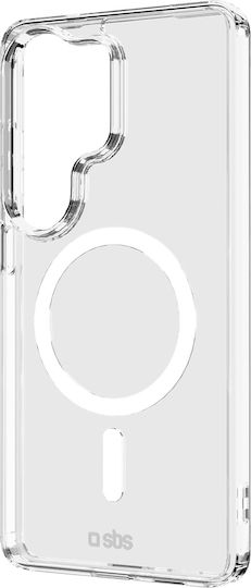 SBS Silicone Plastic Transparent Back Cover for Galaxy S26 Ultra