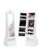 Costway Kids Room Decor Accessories Made of White Wood