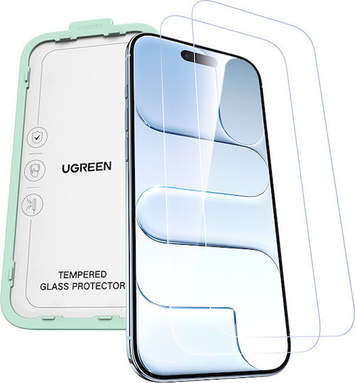 Ugreen 0.33mm Tempered Glass 2τμχ (iPhone AirNokia 2.4)