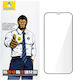 Full Glue Full Face Tempered Glass Negru (Galaxy S21 5G)