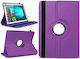 Flip Cover Rotating Purple (Samsung X210 Tab A9 Plus)