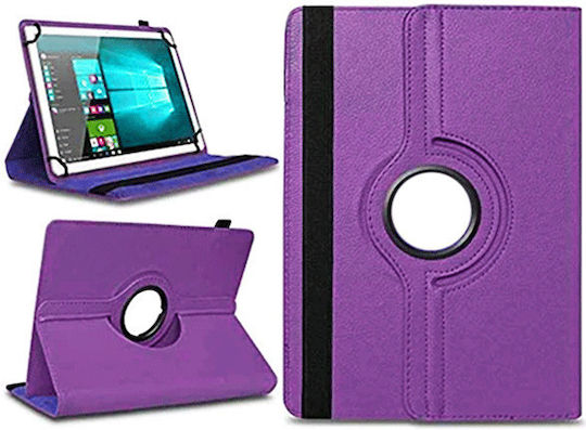 Flip Cover Rotating Purple (Samsung X210 Tab A9 Plus)