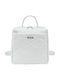 Women's White Backpack