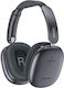 Yesido Ασύρματα Bluetooth Over Ear Ακουστικά Γκρι