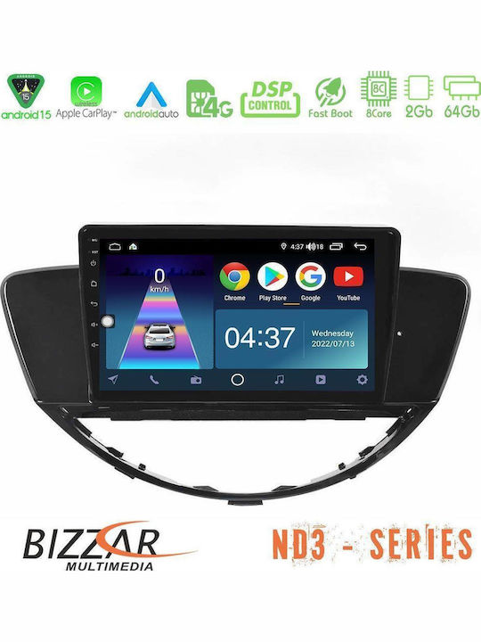 Bizzar Car Audio System for Subaru Tribeca 2007-2014 Bluetooth USB WiFi GPS Apple CarPlay Android Auto with 9" Touch Screen