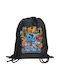 Koupakoupa Steal A Brainrot Six Seven Gym Backpack Black