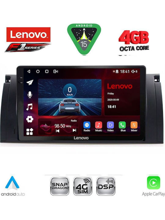 Lenovo Car Audio System for BMW Series 5 (E39) / X5 (E53) 1997-2005 with Touch Screen 9" Lenovo SSQ 9045_CPA