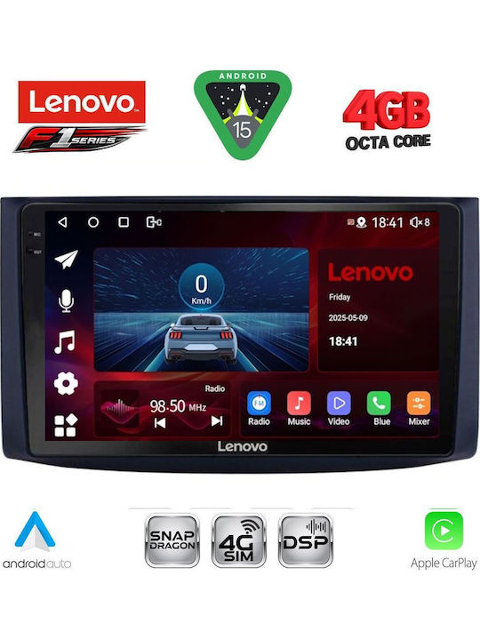 Lenovo Car Audio System for Chevrolet Aveo 2006-2010 Bluetooth USB WiFi GPS Apple CarPlay Android Auto with 9" Touch Screen