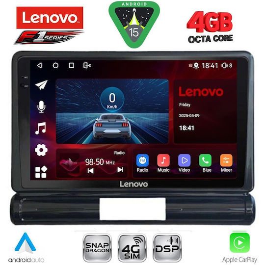 Lenovo Car Audio System for Citroen C3 / DS3 2016 Bluetooth USB WiFi GPS Apple CarPlay Android Auto with 9" Touch Screen