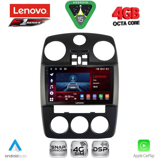 Lenovo Ηχοσύστημα Αυτοκινήτου Chrysler PT Cruiser 2005-2010 (Bluetooth/USB/WiFi/GPS/Apple-Carplay/Android-Auto) με Οθόνη Αφής 9"