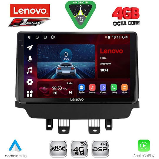 Lenovo Car Audio System for Mazda CX-3 2014-2023 Bluetooth USB WiFi GPS Apple CarPlay Android Auto with 9" Touch Screen