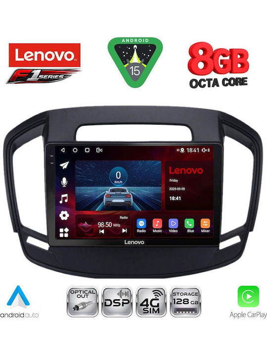 Lenovo Car Audio System for Opel Insignia 2014-2017 Bluetooth USB Wi-Fi GPS Apple CarPlay Android Auto with 9-Inch Touch Screen LENOVO SSQ 9492 CPA
