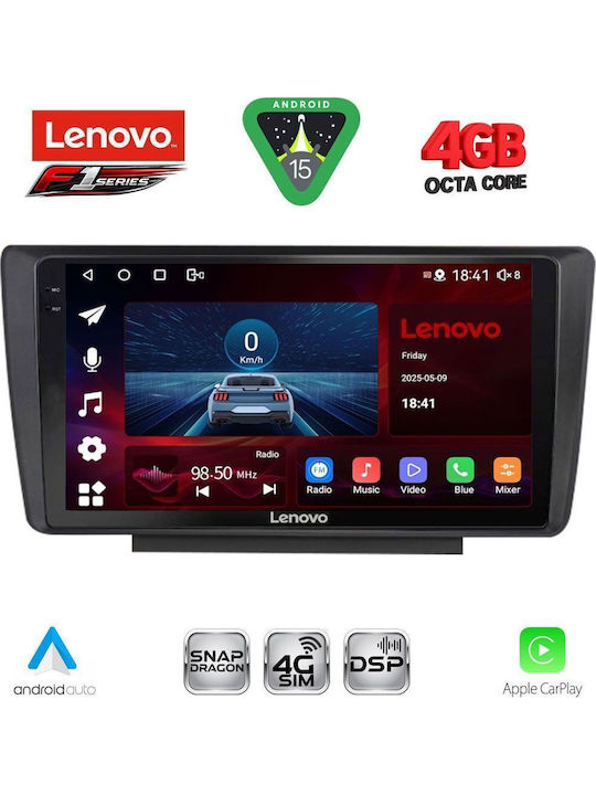 Lenovo Car Audio System for Skoda Octavia 2005-2012 Bluetooth USB WiFi GPS Apple CarPlay Android Auto with 9" Touch Screen