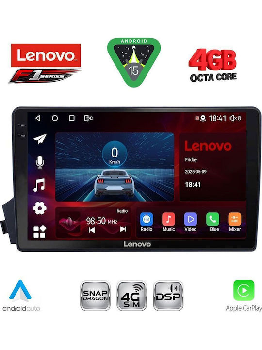 Lenovo Car Audio System for Ssangyong Actyon / Kyron 2006-2015 Bluetooth USB WiFi GPS Apple CarPlay Android Auto with 9" Touch Screen