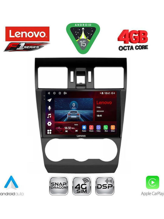 Lenovo Car Audio System for Subaru Forester / Impreza 2013-2019 (Bluetooth/USB/WiFi/GPS/Apple CarPlay/Android Auto) with 9" Touch Screen