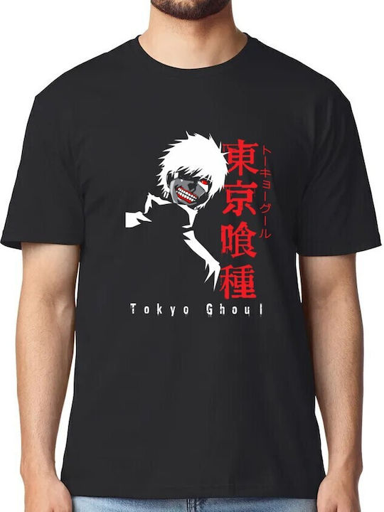 T-shirt Tokyo Ghoul Logo Pop Culture Black