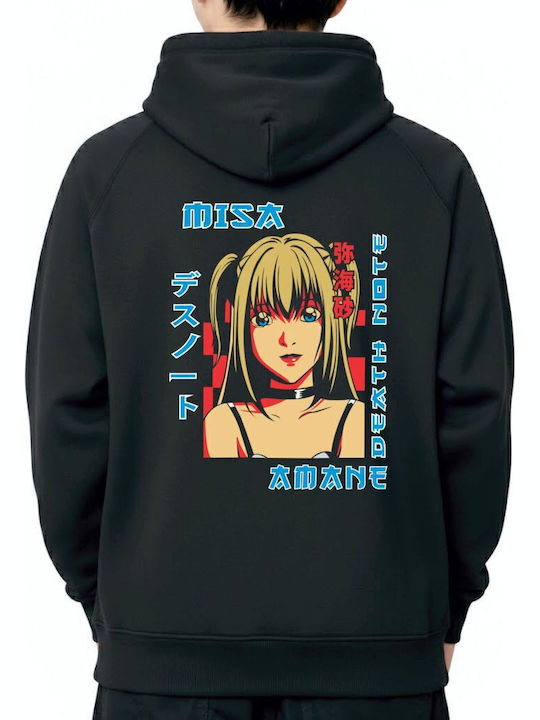 Zip Hoodie Misa Amane Death Note Stylized Portr...