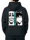 Zip-Hoodie Solo Leveling Sung Jinwoo Architekt Kontrast Pop Culture Schwarz