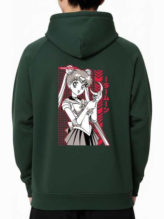 Zip Hoodie Sailor Moon Moon Stick Pop Culture F...