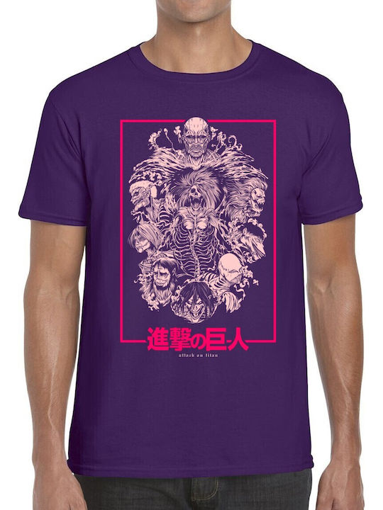 T-shirt Атака На Титан Titan Forms Pop Culture ...