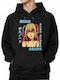 Hoodie Misa Amane Death Note Stylized Portrait Pop Culture Black