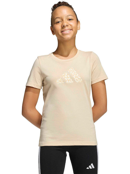 adidas Tricou Pentru Copii Bej Jg Animal T
