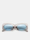 Luigi Unisex Sunglasses with Gray Frame and Gray Lens