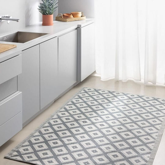 Jemidi24 Χαλί Εξωτερικού Χώρου 120x180cm White/grey Jemidi24 Χαλί Εξωτερικού Χώρου 120x180cm White/grey