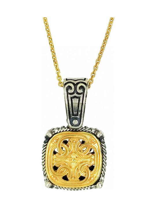 Halskette Anastasios Creations 925er Silber Byzantinisch Fm967-c