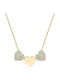 Chrilia Gold 14K Necklace with Zircon
