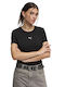 Logo Tricou Damă Negru