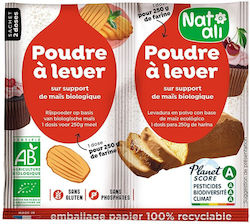 Nat-ali Praf de Copt Bio de Porumb Fără Gluten 7g Nat-ali Praf de Copt Bio de Porumb Fără Gluten 7g