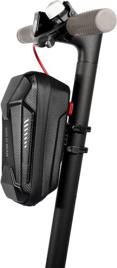 Alista Home Geantă Bicicletă Scuter Spațiu Depozitare Antisoc Impermeabilă Cu Fermoar 3l Material Plastic Dur Carbon Scuter Electric Bicicletă Neagră